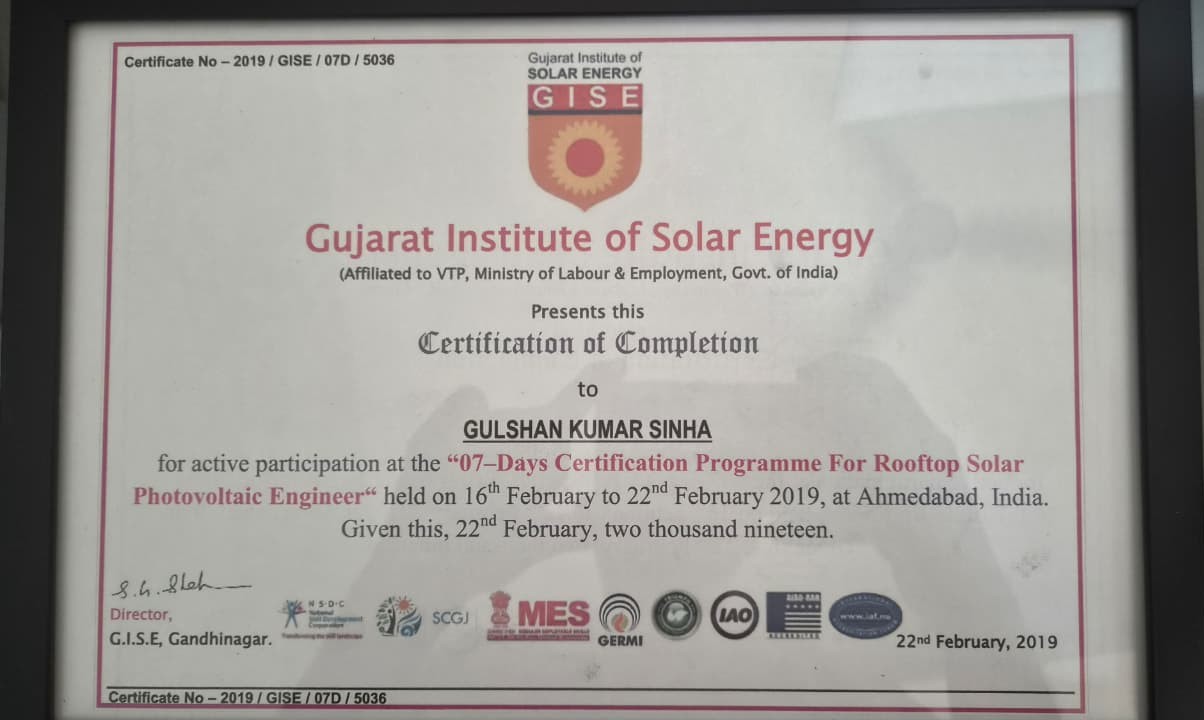 Certificate 3